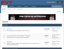 Tablet Screenshot of forum.portaldovt.com.br